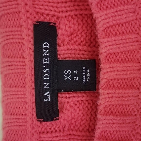 MID 2K Lands' End cable knit sweater - Picture 3 of 4